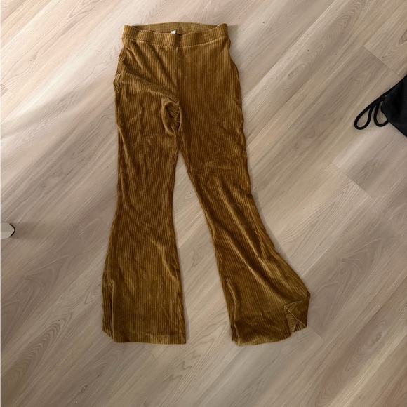 Aerie Tan Corduroy Hoodie and Pants Set - Picture 3 of 5